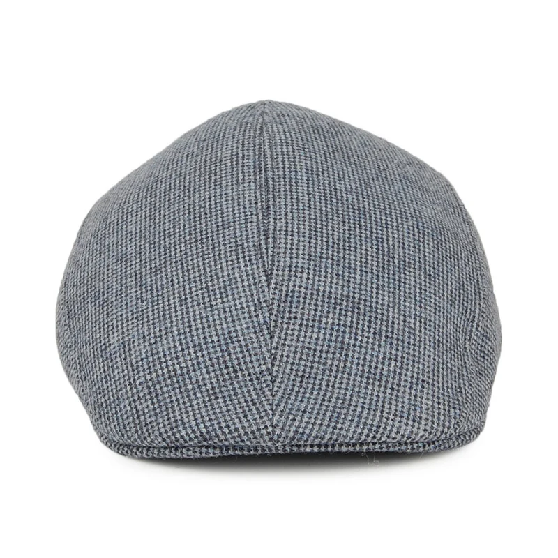 Casquette Plate Ascot en Laine et Cachemire bleu-multi CRAMBES