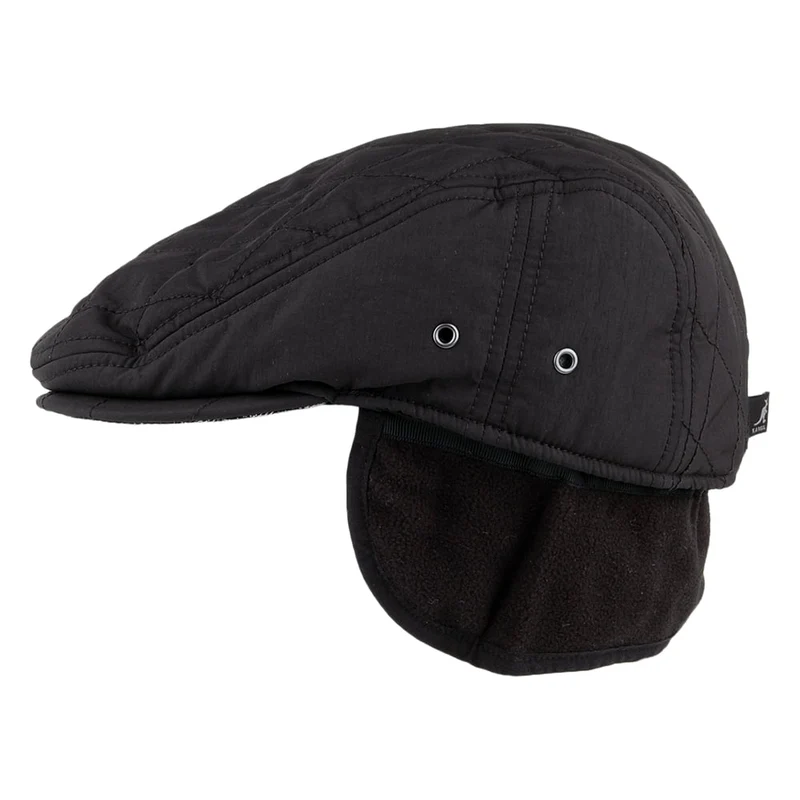Casquette Plate avec Protège-Oreilles Hidden Layers Driving noir KANGOL