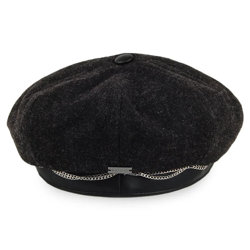 Casquette Gavroche Clara noir BETMAR