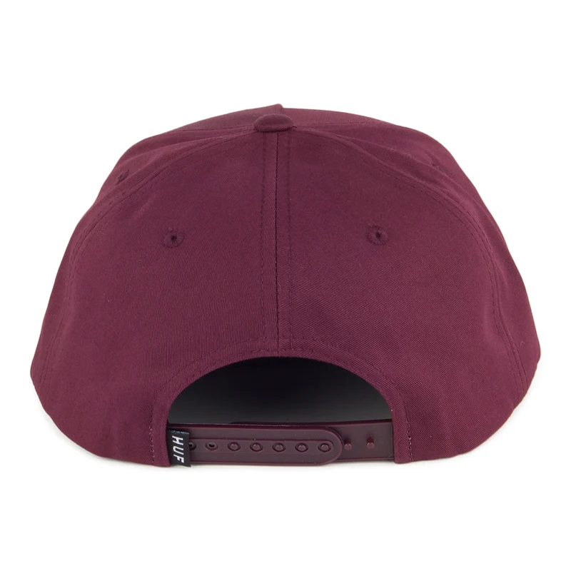 Casquette Snapback Triple Triangle bordeaux HUF