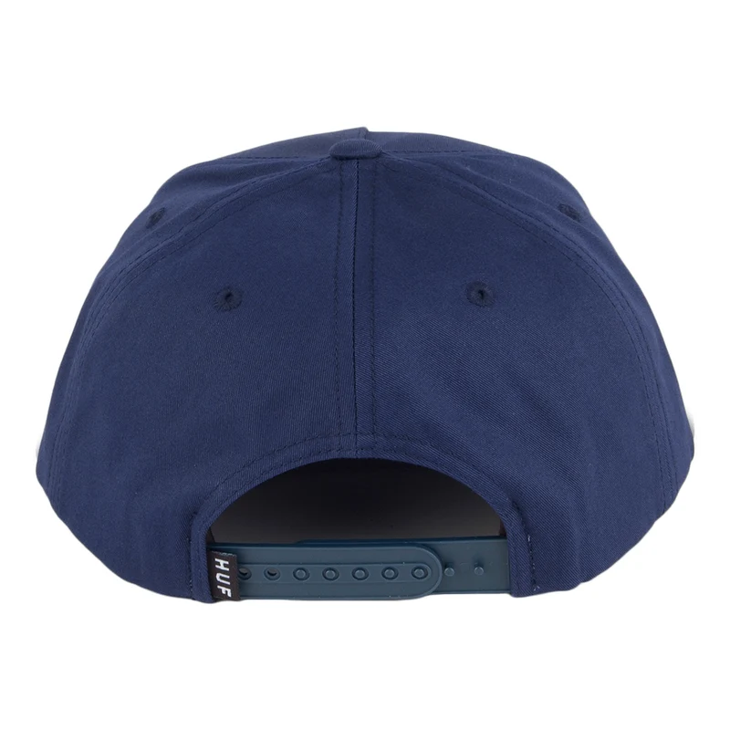 Casquette Snapback Triple Triangle bleu marine HUF