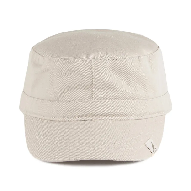 Casquette Militaire en Coton beige KANGOL