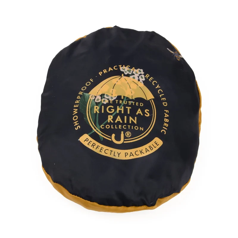 Chapeau de Pluie Réversible à Motif Abeilles Milport bleu marine JOULES