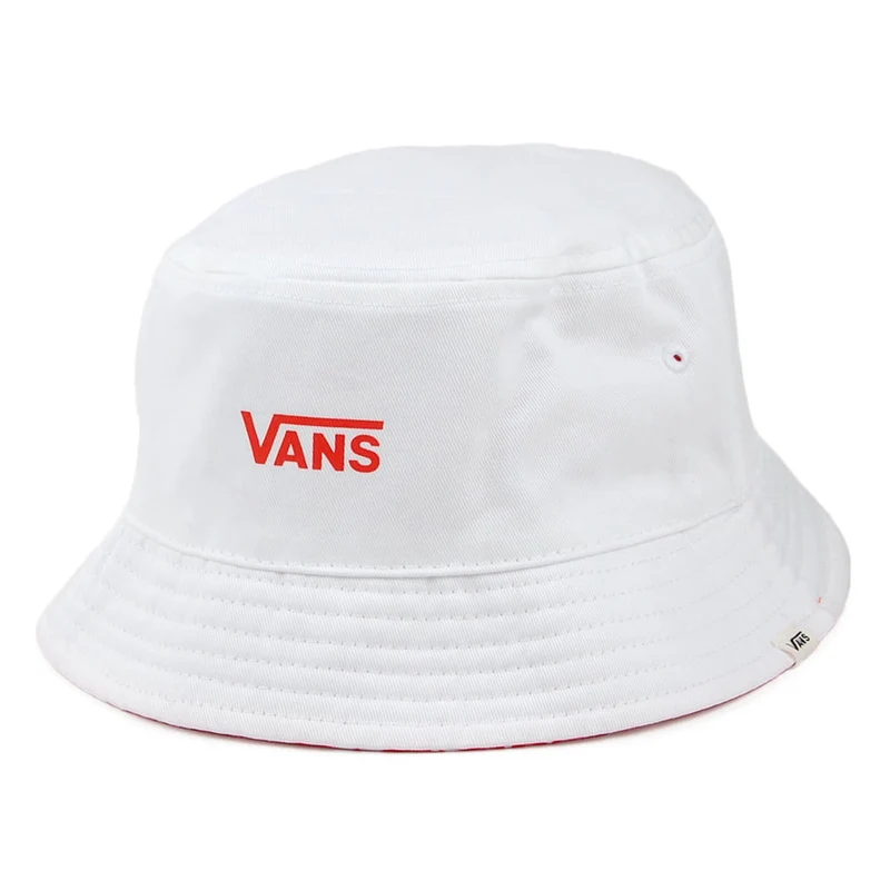 Chapeau Bob Réversible Delux Hankley rouge-blanc VANS