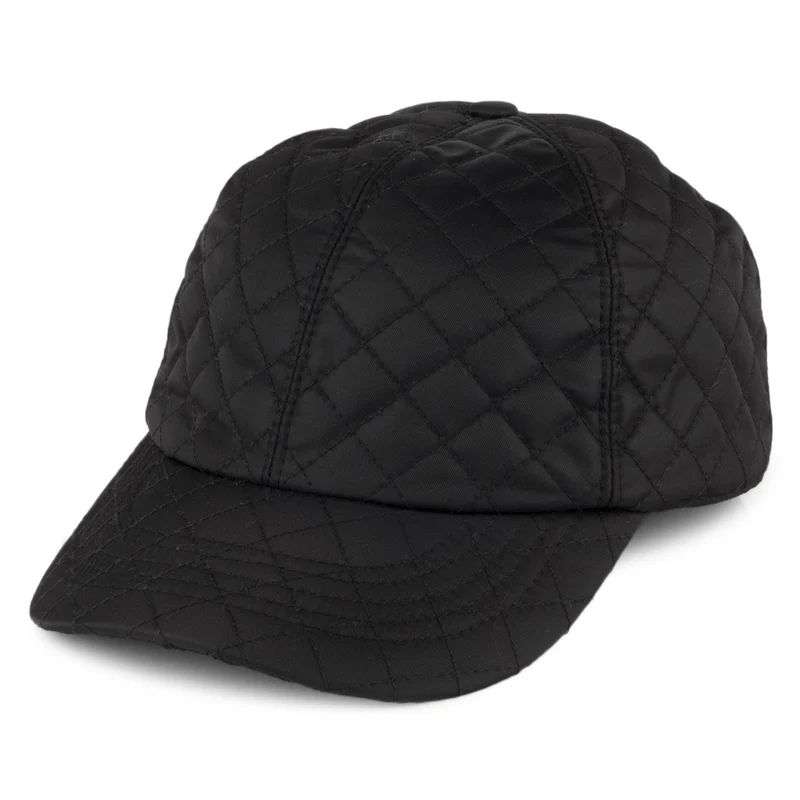 Casquette de Pluie Matelassée Classic noir BETMAR