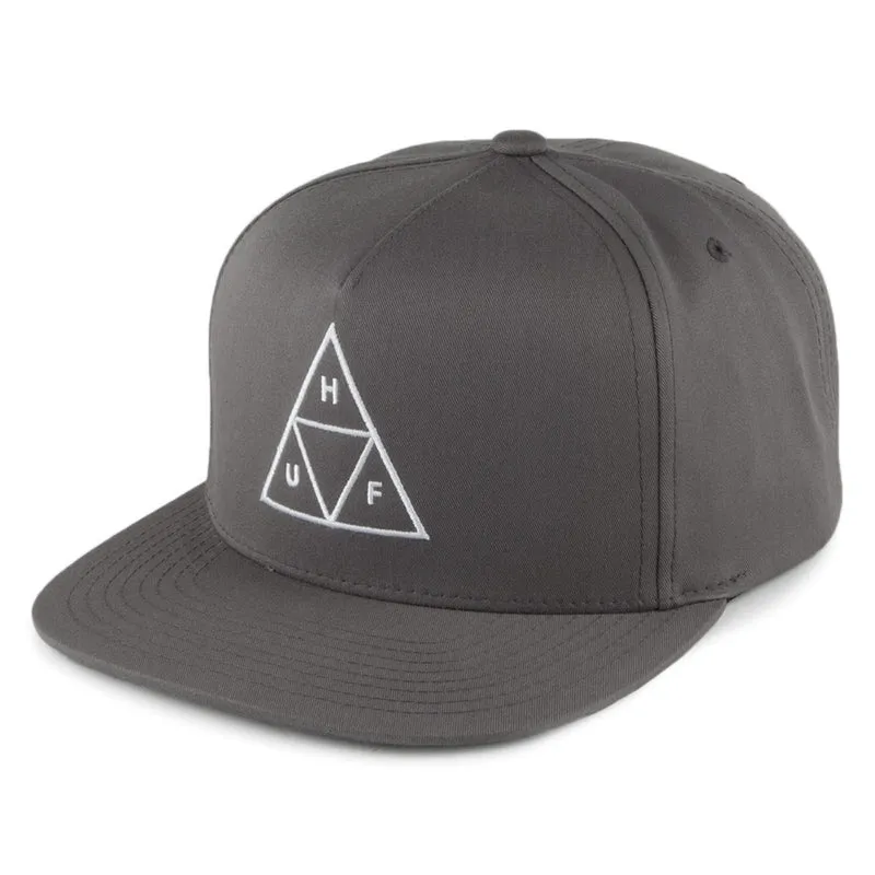 Casquette Snapback Triple Triangle anthracite HUF
