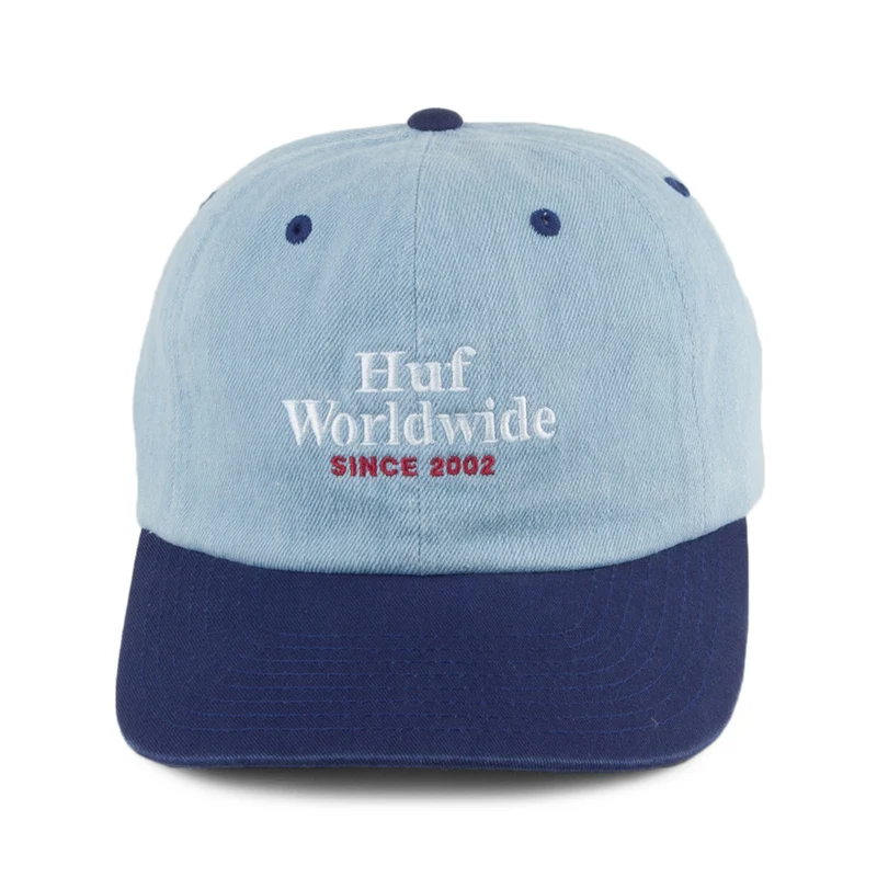 Casquette 6 Panel Worldwide Denim jean HUF