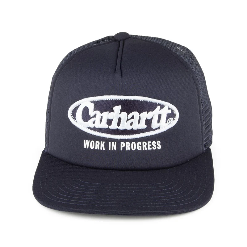 Casquette Trucker Oval bleu marine CARHARTT WIP