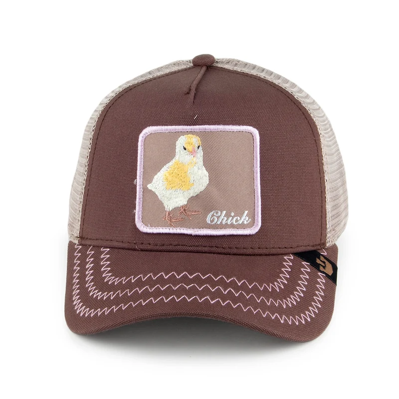 Casquette Trucker Chicky Boom marron GOORIN
