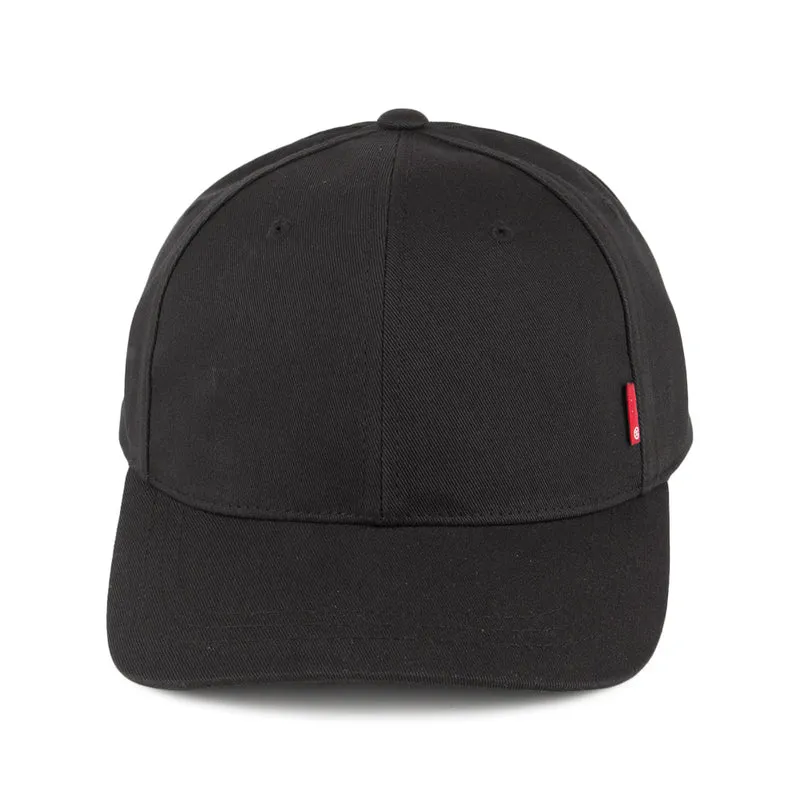 Casquette Classic Twill Red Tab noir avec Étiquette Vierge LEVI'S