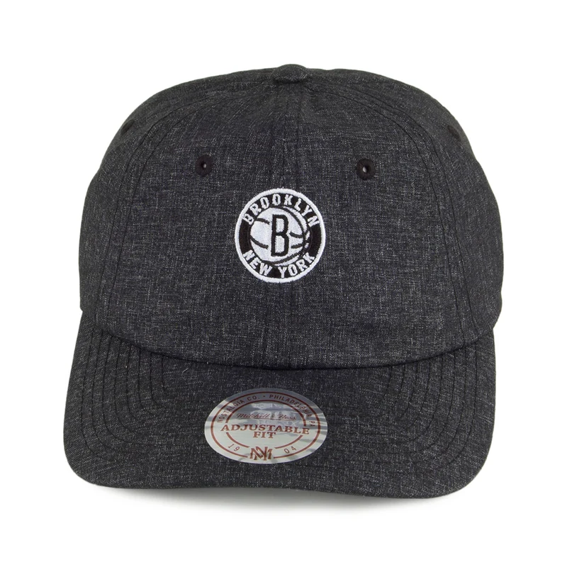 Casquette Snapback Melange Brooklyn Nets anthracite MITCHELL & NESS