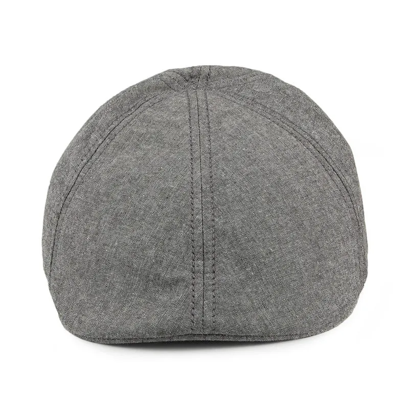 Casquette Plate en Coton Mr. Bang noir délavé GOORIN