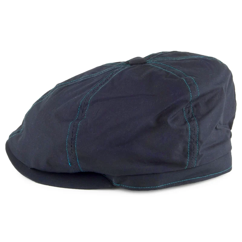 Casquette Gavroche Cirée Hudson bleu marine FAILSWORTH