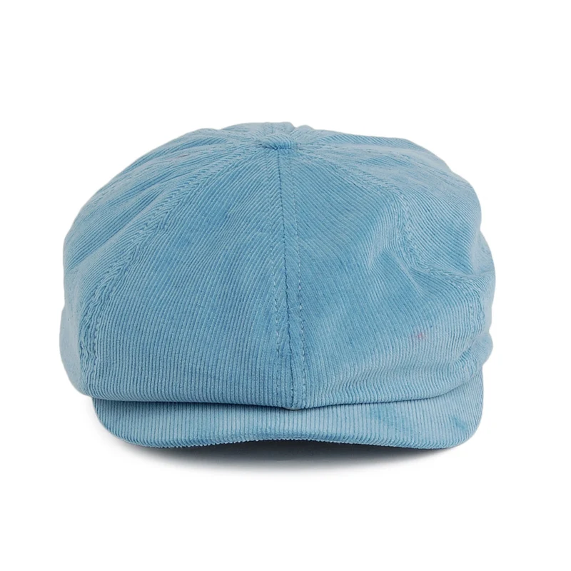Casquette Gavroche en Velours Brood bleu ciel BRIXTON