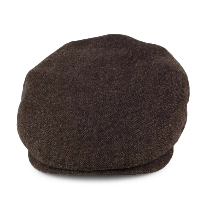 Casquette Plate Chinée Hooligan mélange de marrons BRIXTON