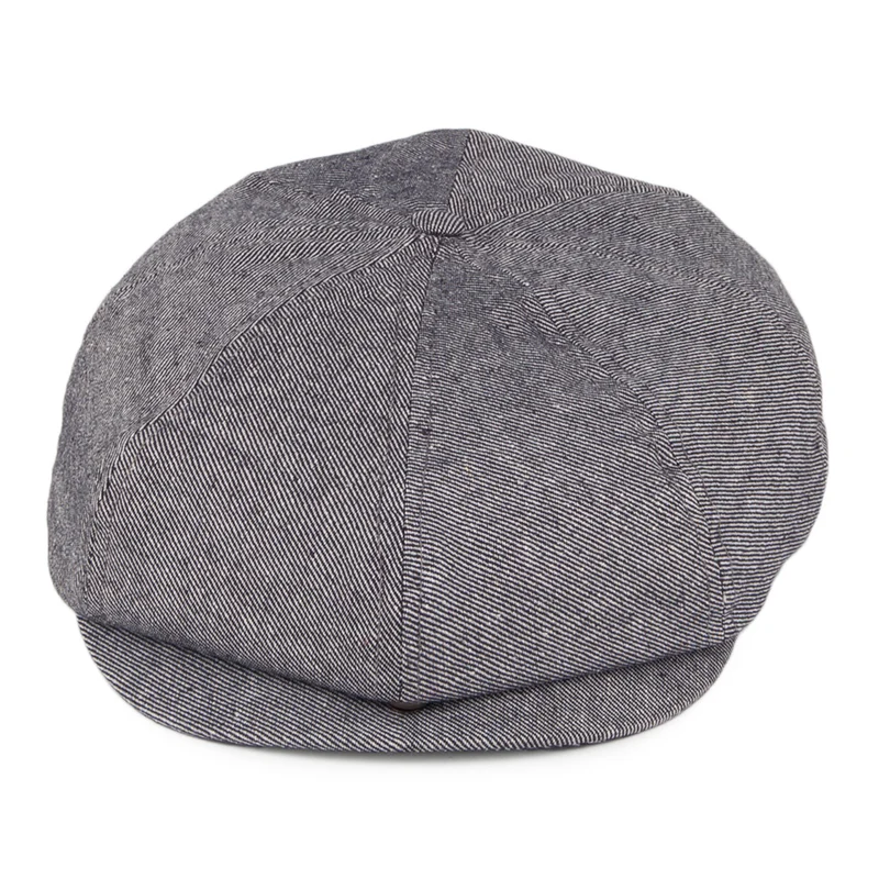Casquette Gavroche Brood bleu jean BRIXTON