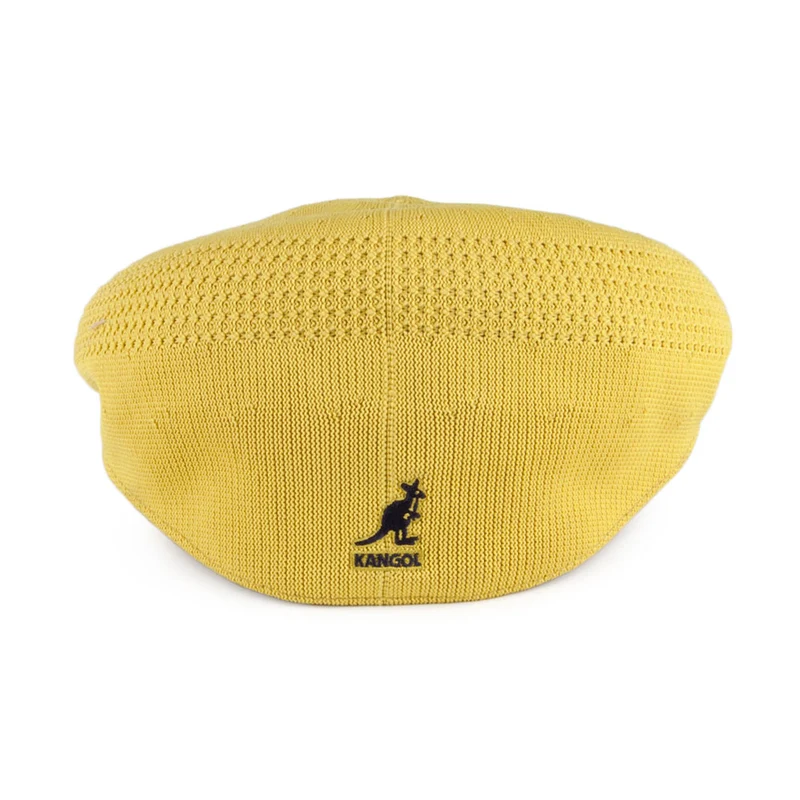 Casquette Plate en Tropic 504 Ventair jaune KANGOL