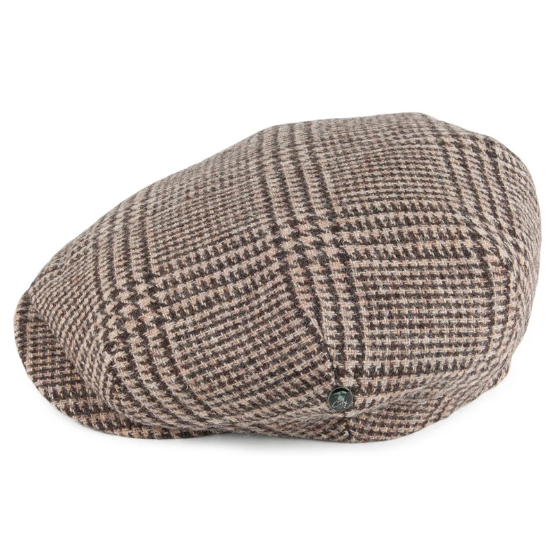 Casquette Plate Old Time beige sable-marron CITY SPORT