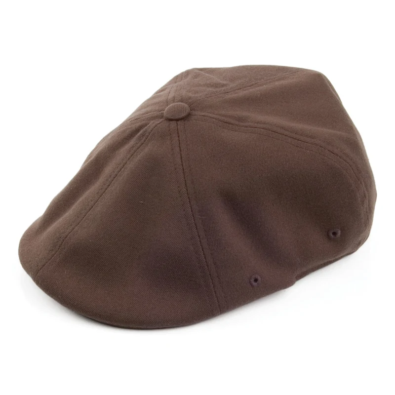 Casquette Gavroche Flexfit 504 marron KANGOL