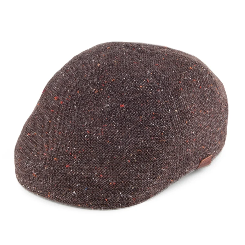 Casquette Plate Flexfit Pattern marron KANGOL