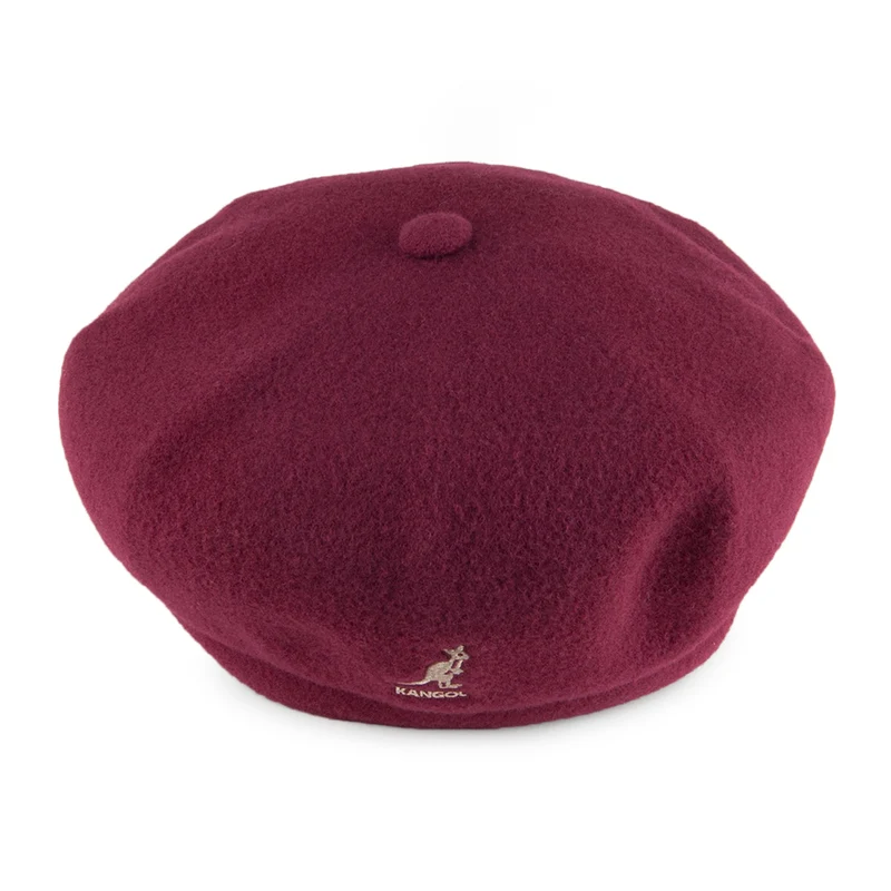 Casquette Gavroche en Laine Spitfire vin KANGOL