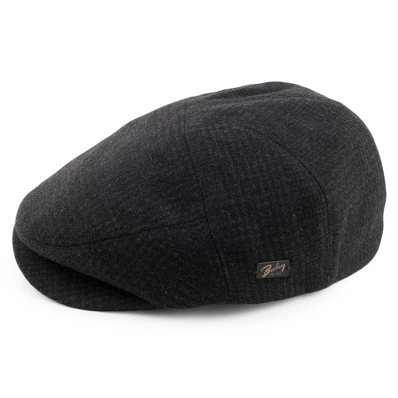 Casquette Plate Ormond noir BAILEY