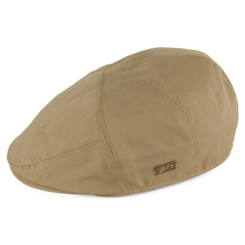 Casquette Plate Hydrofuge Graham beige sable BAILEY