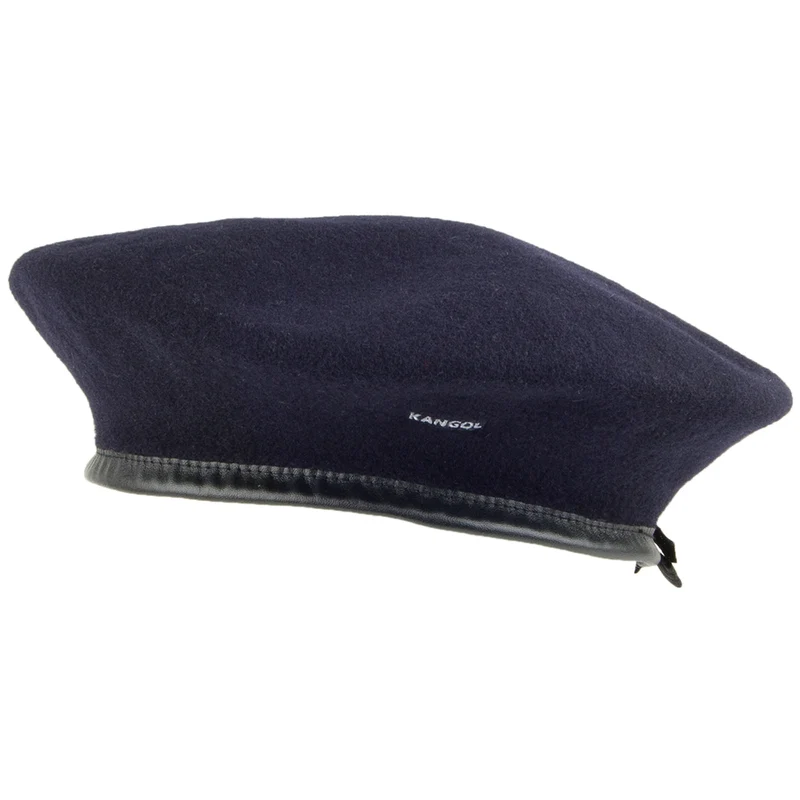 Béret Militaire en Laine Monty bleu marine KANGOL
