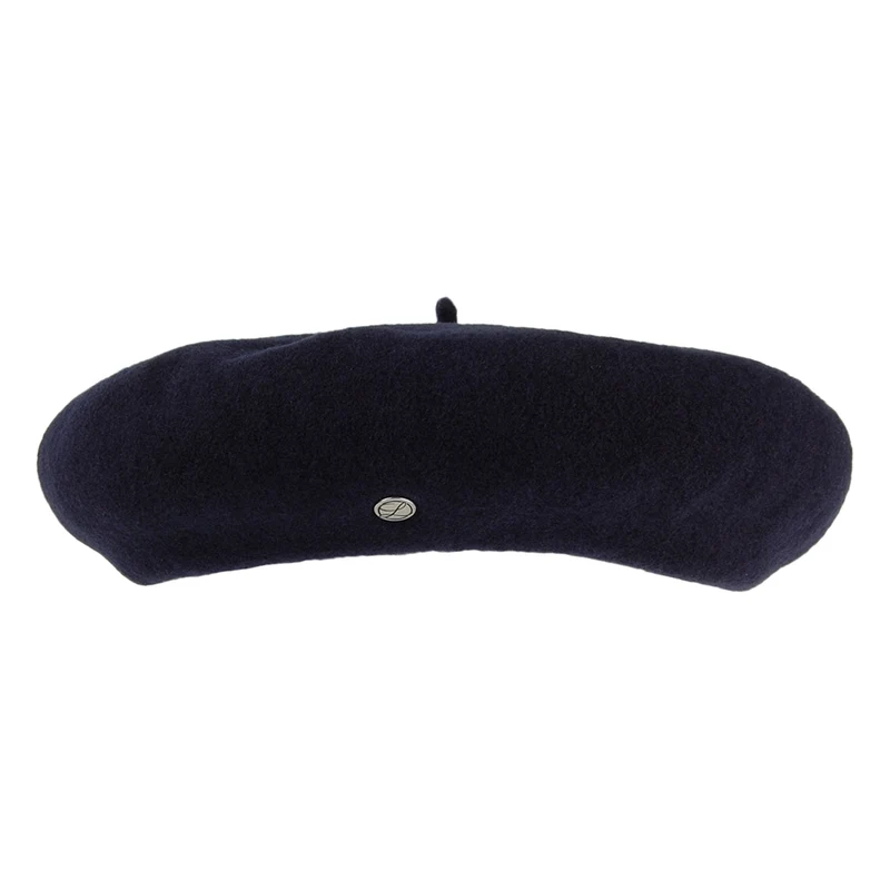 Béret en Cachemire bleu marine LAULHÈRE