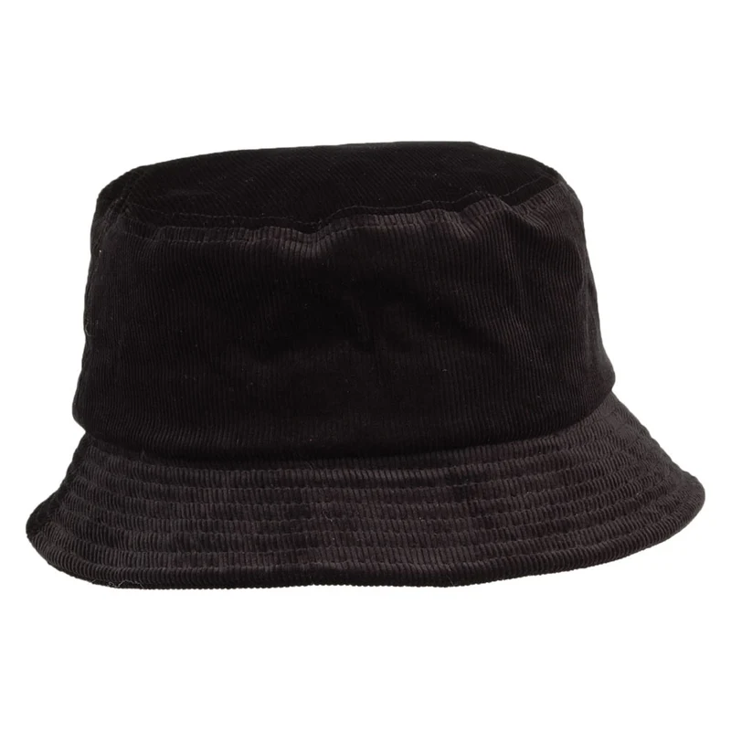 Chapeau Bob en Velours Côtelé noir KANGOL
