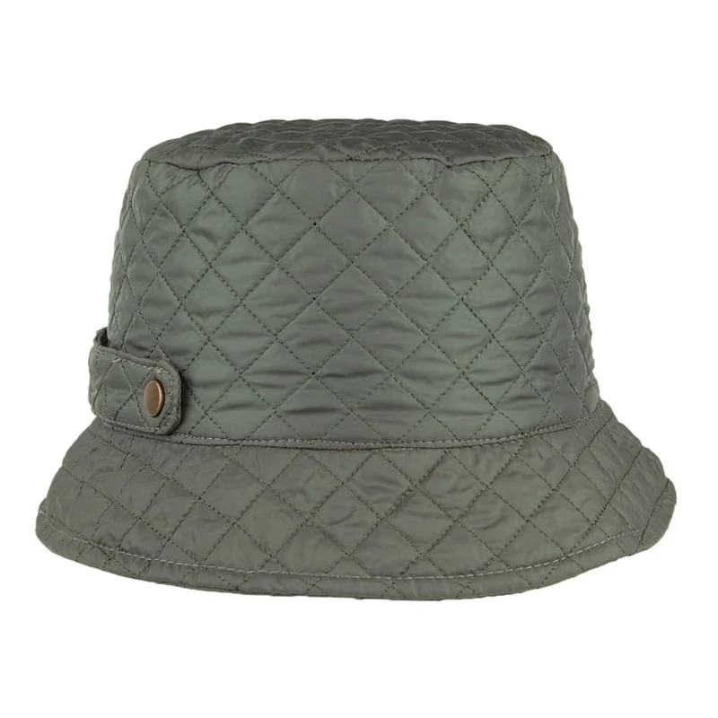 Chapeau Bob Matelassé Pliable olive SCALA