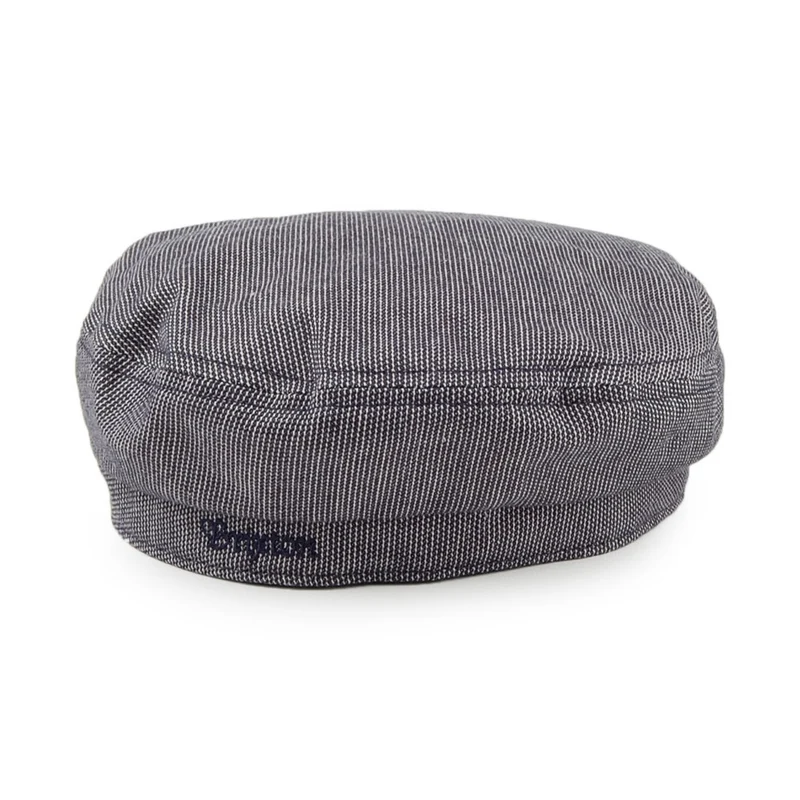 Casquette de Marin Non Structurée à Fines Rayures bleu marine-blanc BRIXTON