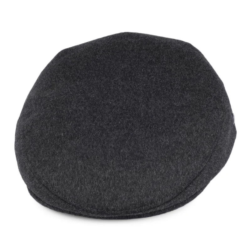 Casquette Plate en Laine Loden gris CITY SPORT