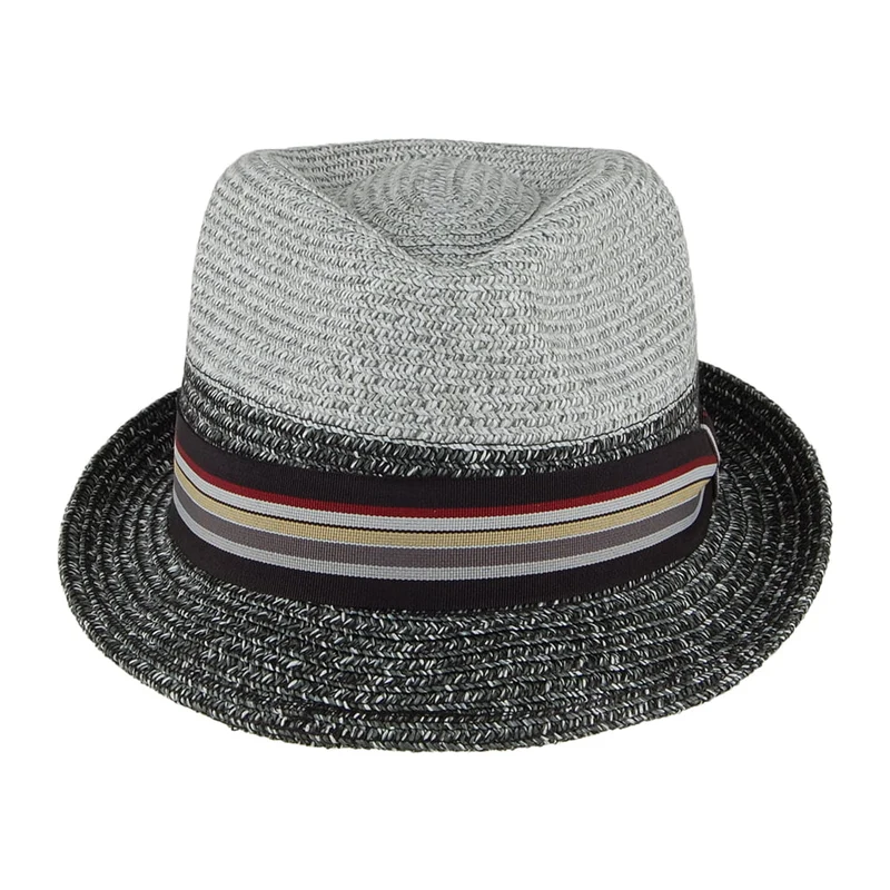 Chapeau Trilby Rokit Teardrop gris clair BAILEY