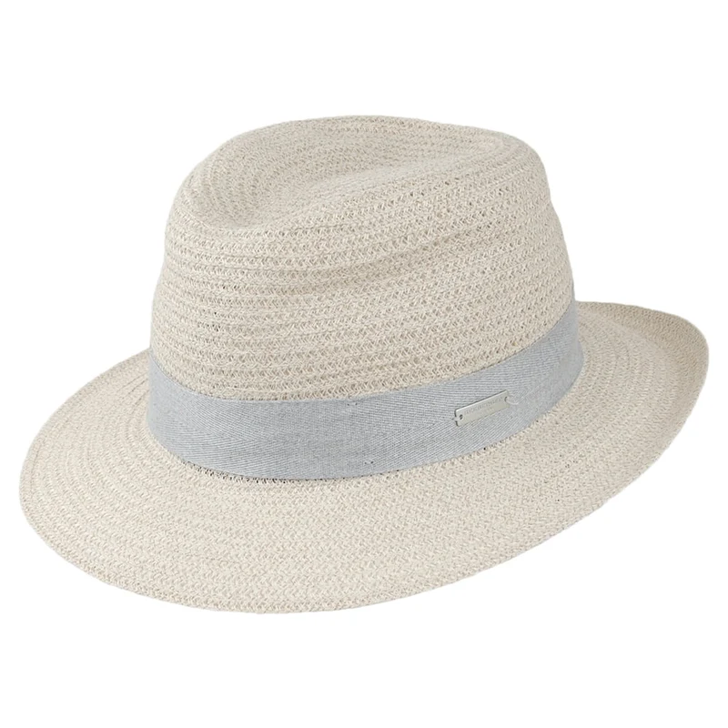 Chapeau Fedora Été naturel SEEBERGER