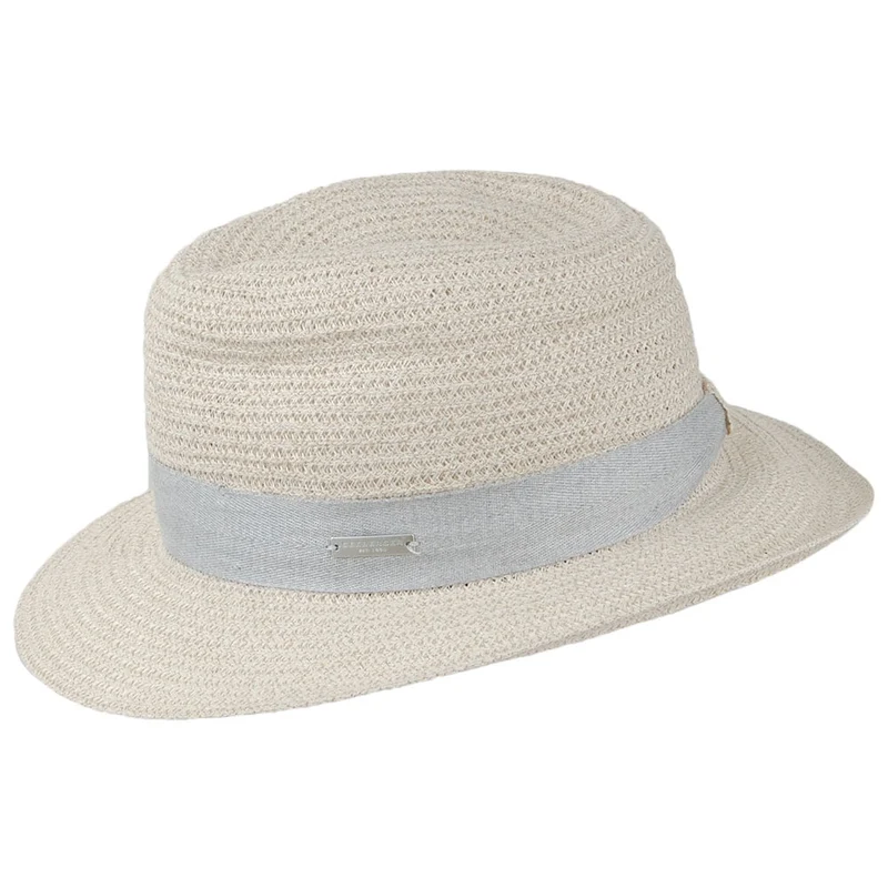 Chapeau Fedora Été naturel SEEBERGER
