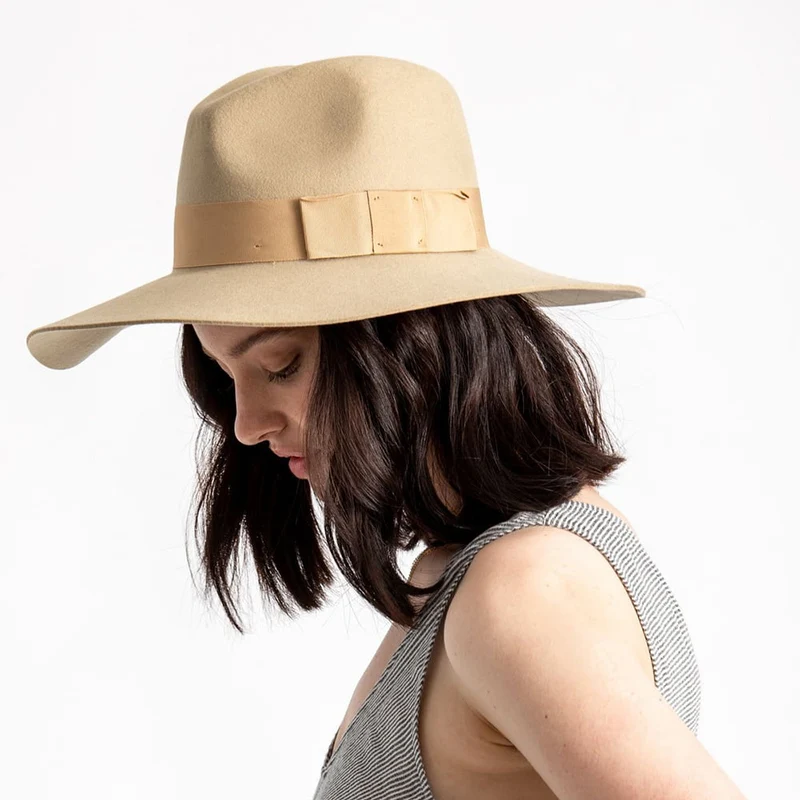 Chapeau Capeline Piper ivoire BRIXTON