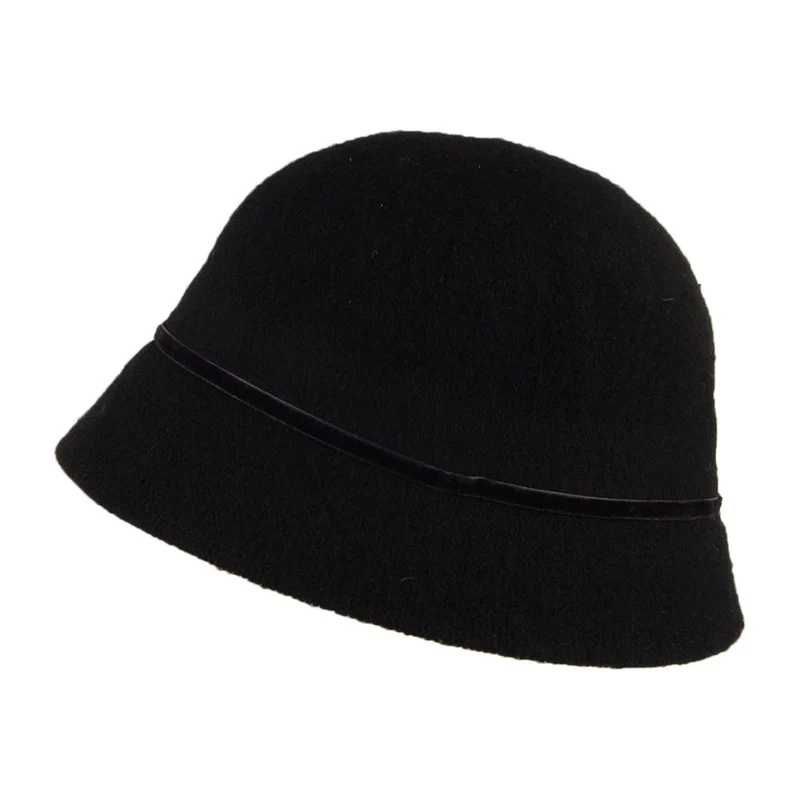 Chapeau Cloche Sophiya noir BETMAR