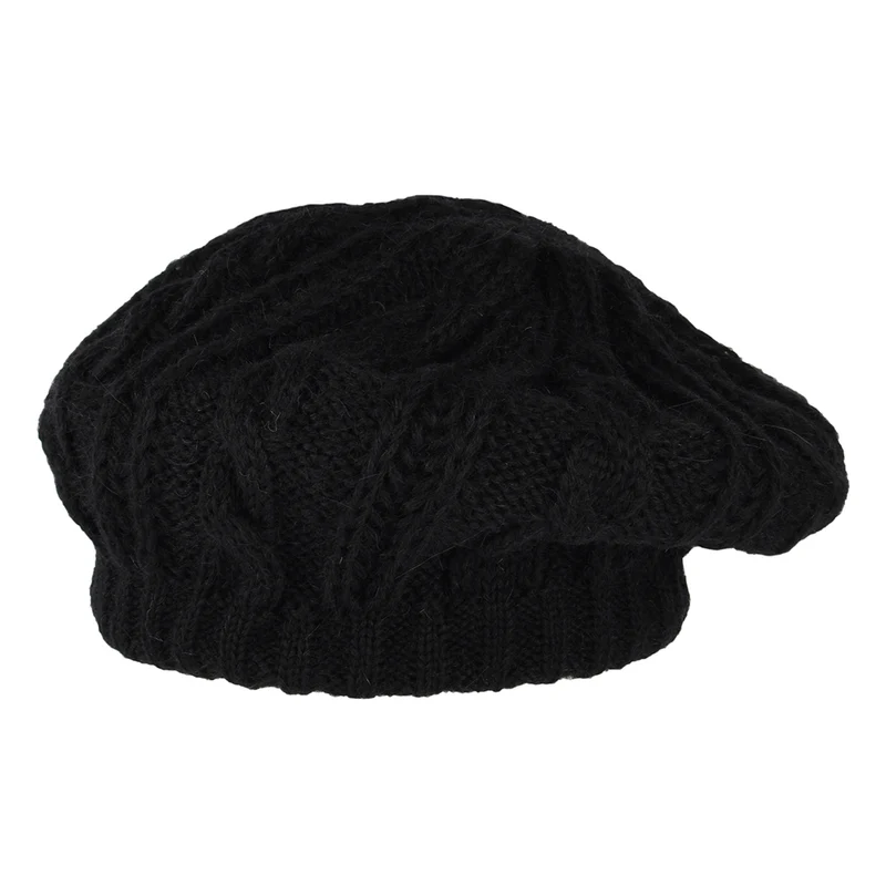 Béret à Torsades noir WHITELEY