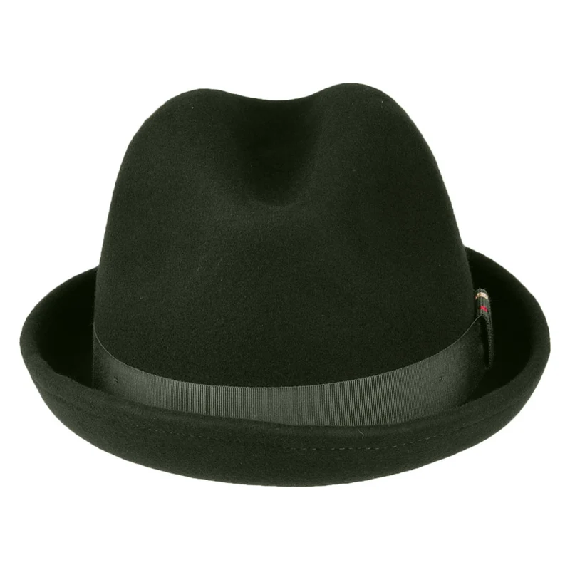 Chapeau Trilby en Laine Feutrée New Orleans mousse CHRISTYS