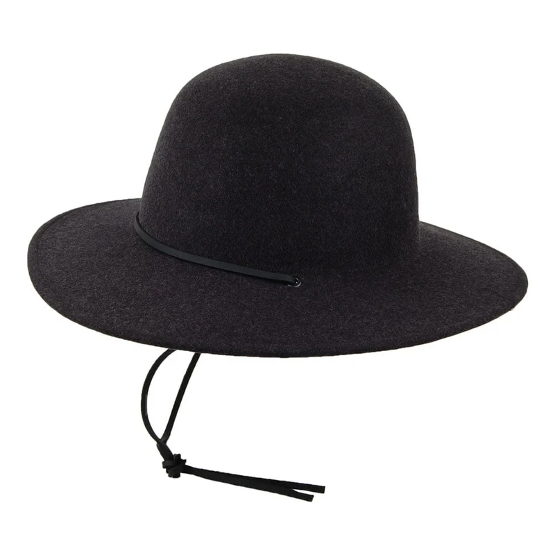 Chapeau Australien Tiller III mélange de noirs BRIXTON