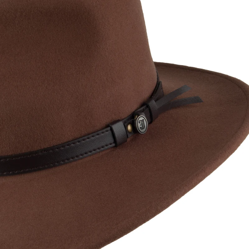 Chapeau Australien Déformable marron clair JAXON & JAMES