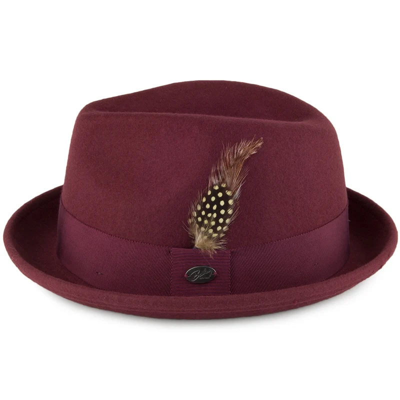 Chapeau Trilby Cloyd bordeaux BAILEY