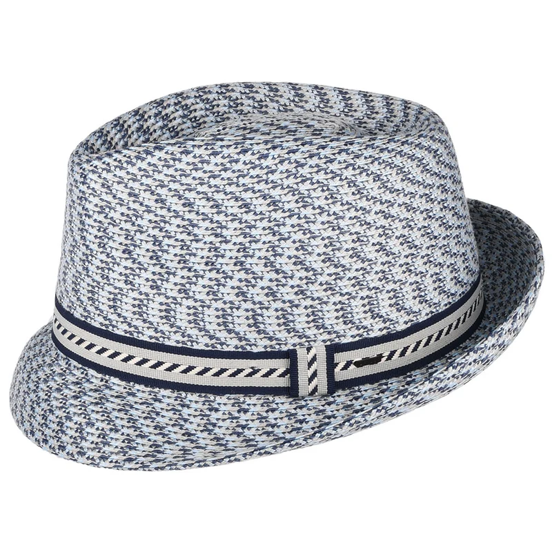 Chapeau Trilby Mannes bleu azur BAILEY