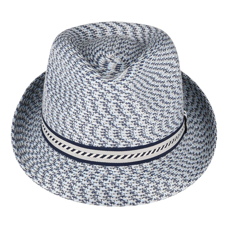 Chapeau Trilby Mannes bleu azur BAILEY