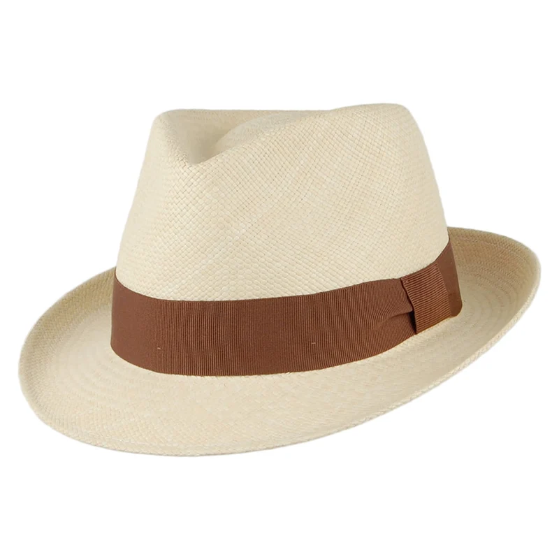 Chapeau Trilby Panama Robinson naturel CITY SPORT