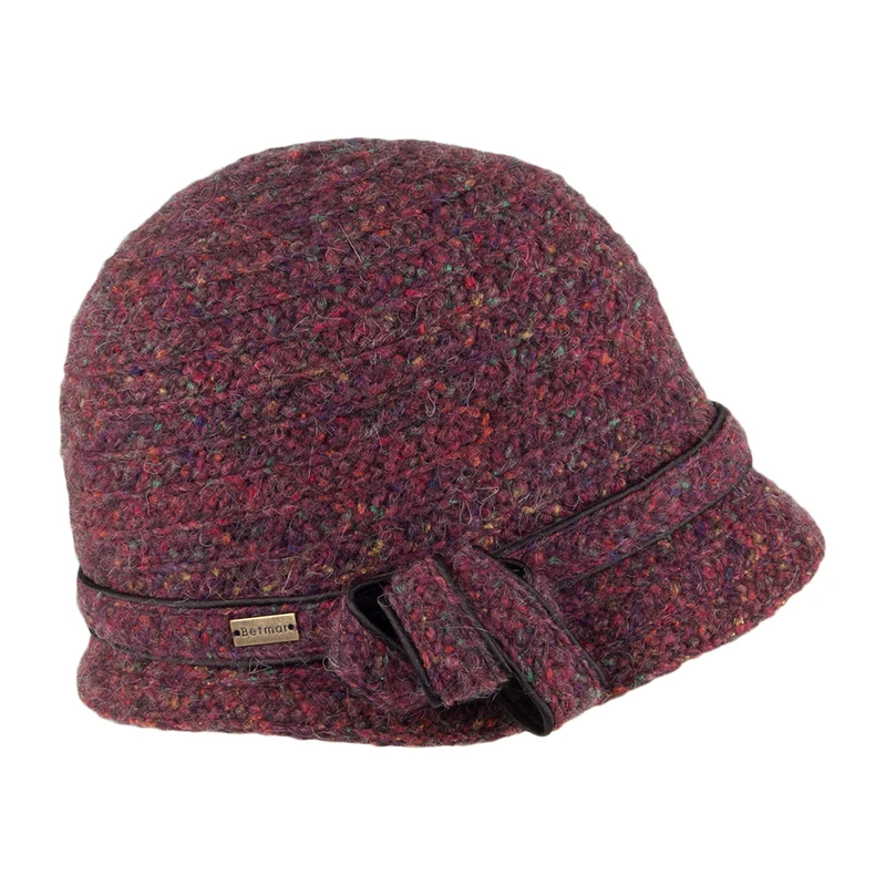 Chapeau Cloche Ella bordeaux BETMAR