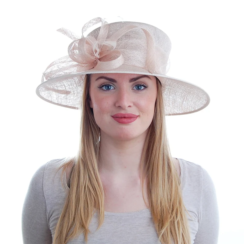 Chapeau de Mariage Juliet rose clair FAILSWORTH