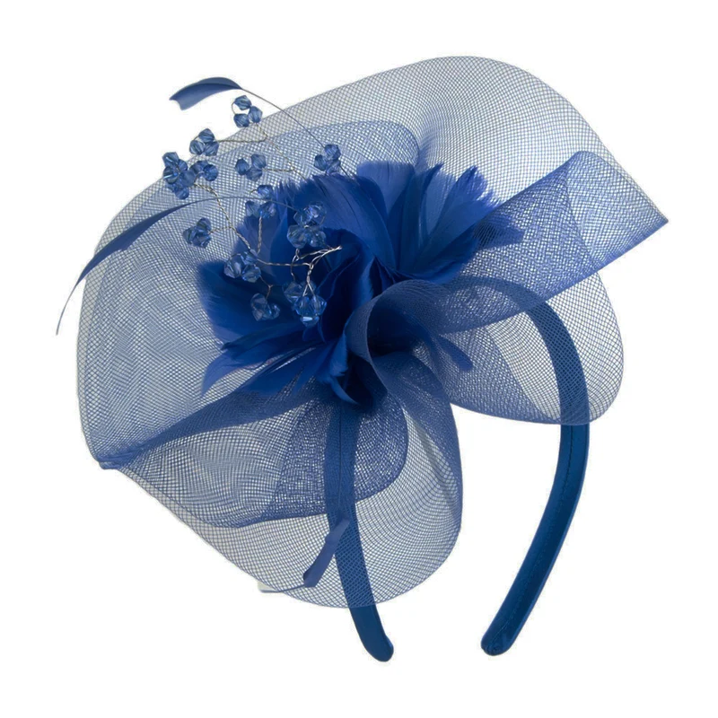 Chapeau Bibi Clementine bleu marine JANE ANNE DESIGNS
