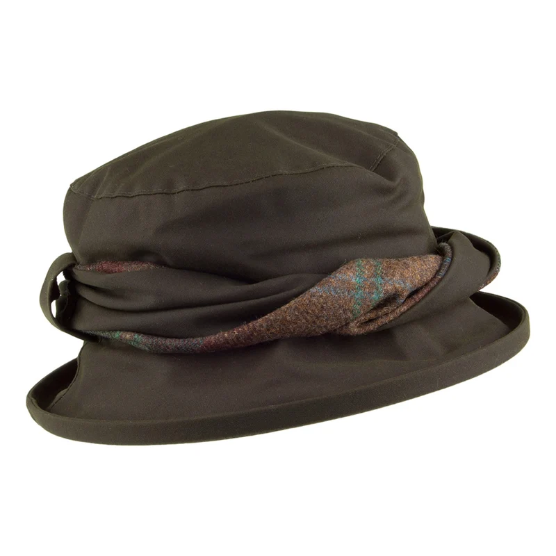 Chapeau Bob Hydrofuge Emma olive OLNEY